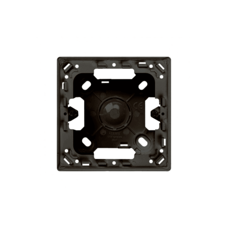 Caja de superficie de 1 a 3 elementos negro mate SIMON 270 SIM20000751-098