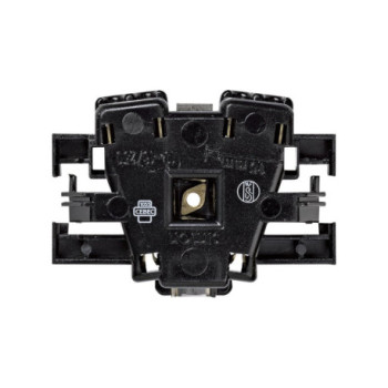 Base de enchufe bipolar con toma de espiga SIMON 73 LOFT SIM73458-39