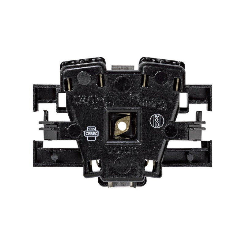 Base de enchufe bipolar con toma de espiga SIMON 73 LOFT SIM73458-39