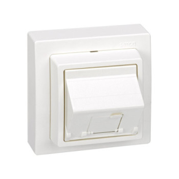 Soporte con anclaje para 1 conector RJ-45 SIMON 73 LOFT SIM73593-60