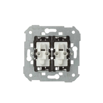 Doble conmutador, con luminoso rojo incorporado SIMON 82 SIM75394-39