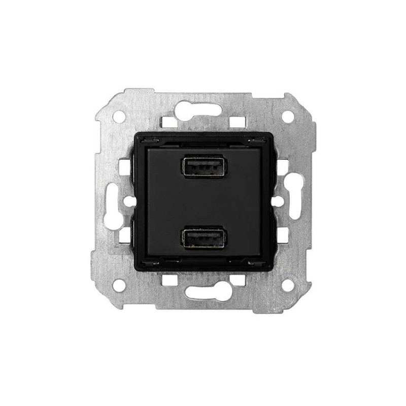 Cargador SIMON 2xUSB 5V DC 2,1A tipo A+A  SIM7511096-039