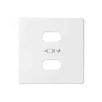 Placa cargador SIMON 82 2xUSB 5V DC 2,1 tipo A SIM8211096-030