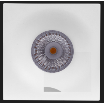 Aro para downlight Orbit cuadrado fijo aluminio IP20 GU10 LHOLHAR1530B