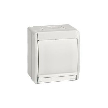 Base schuko SIMON AQUA 16AX embornamiento a tornillo superficie SIM4490472-030