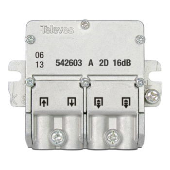 Mini derivación 5 2400MHz Easyf 2D 16dB A  TELEVES TEL542603