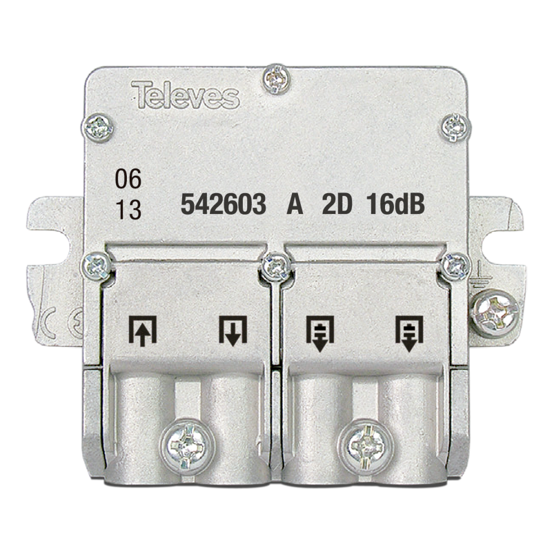 Mini derivación 5 2400MHz Easyf 2D 16dB A  TELEVES TEL542603