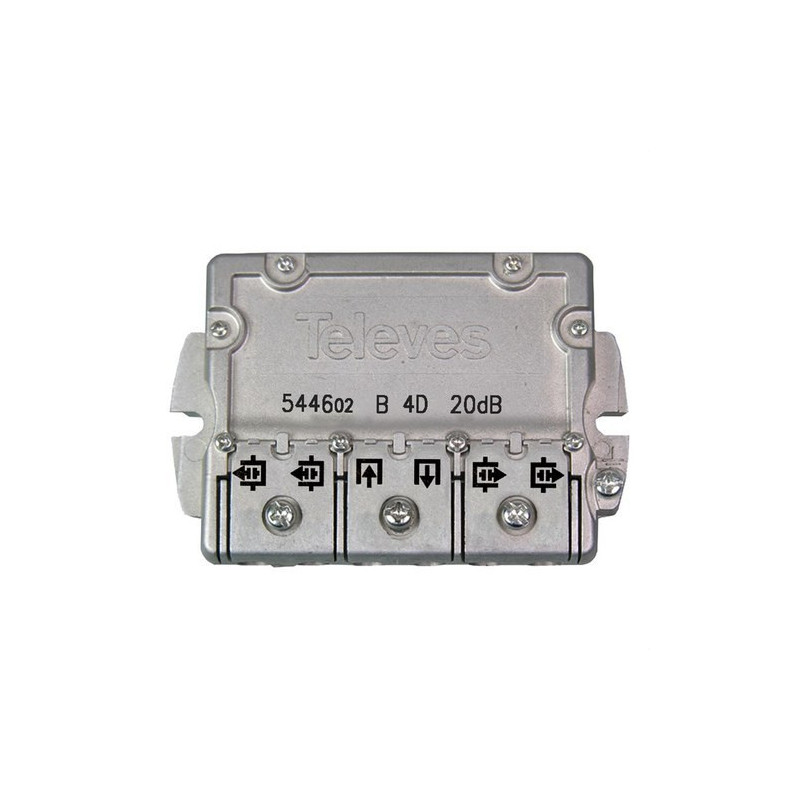 Derivador ICT B 4 direcciones 20dB TELEVES TEL544602