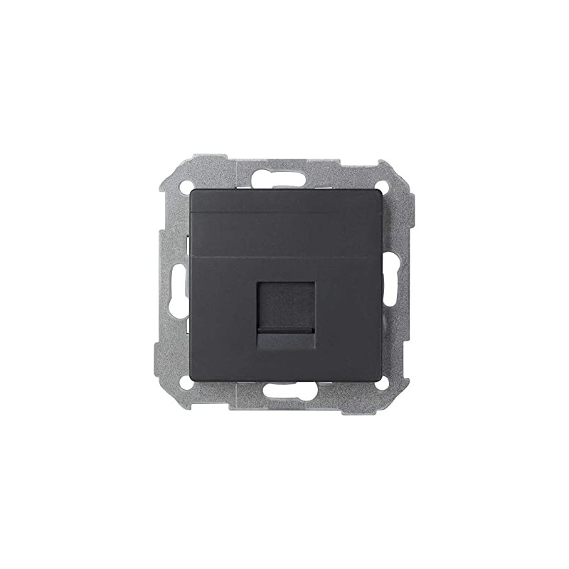 Tapa informática SIMON 82 RJ45 universal grafito SIM82005-38