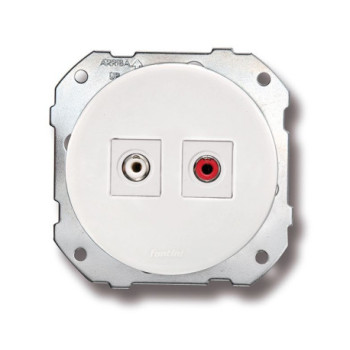 Toma audio RCA empotrable Fontini DO FON34907172