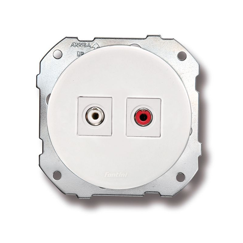 Toma audio RCA empotrable Fontini DO FON34907172
