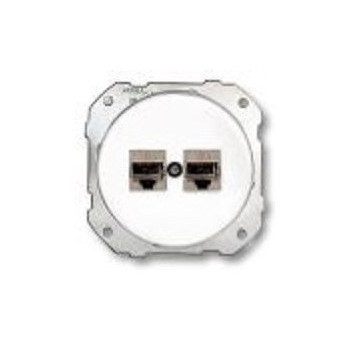Doble toma RJ45 CAT6 apantallado empotrable Fontini DO 34761172 FON34761172