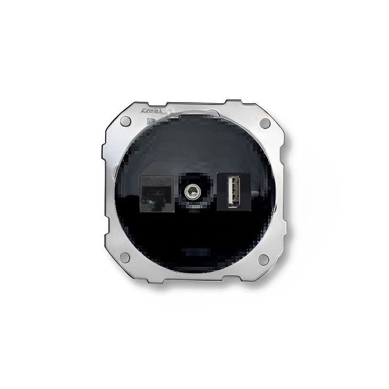 Doble toma USB con RJ45 CAT6 empotrable Fontini DO FON34719272