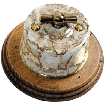 INTERRUPTOR DE PORCELANA REGGIA- FONTINI GARBY