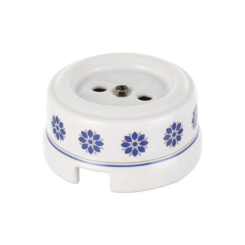 BASE DE ENCHUFE BIPOLAR SIN TOMATIERRA DECOR AZUL 30205612
