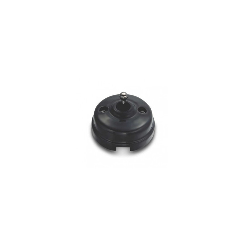 Interruptor-conmutador Negro manecilla Níquel Negro FONTINI DIMBLER FON60308212