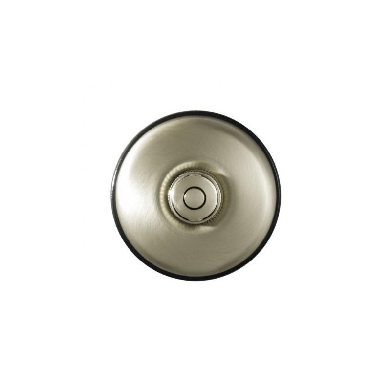 Pulsador de boton Dorado con base Negro FONTINI DIMBLER FON60310742