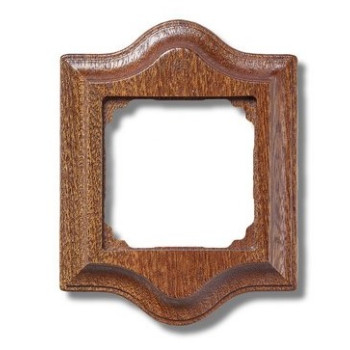 MARCO ESPECIAL, AGUJERO CUADRADO MADERA SAPELLY