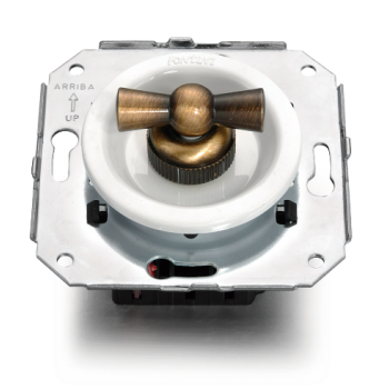 Interruptor unipolar Blanco manecilla Patine FONTINI VENEZIA FON35306592
