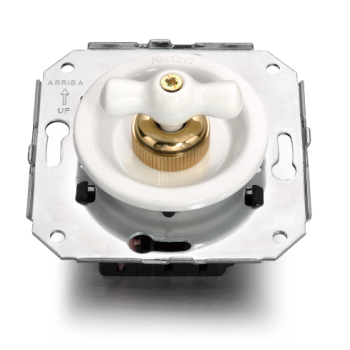 Pulsador rotativo Blanco manecilla Blanco FONTINI VENEZIA FON35328172