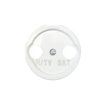 Tapa TV y Satelite Empotrada Blanco FONTINI VENEZIA FON35715052