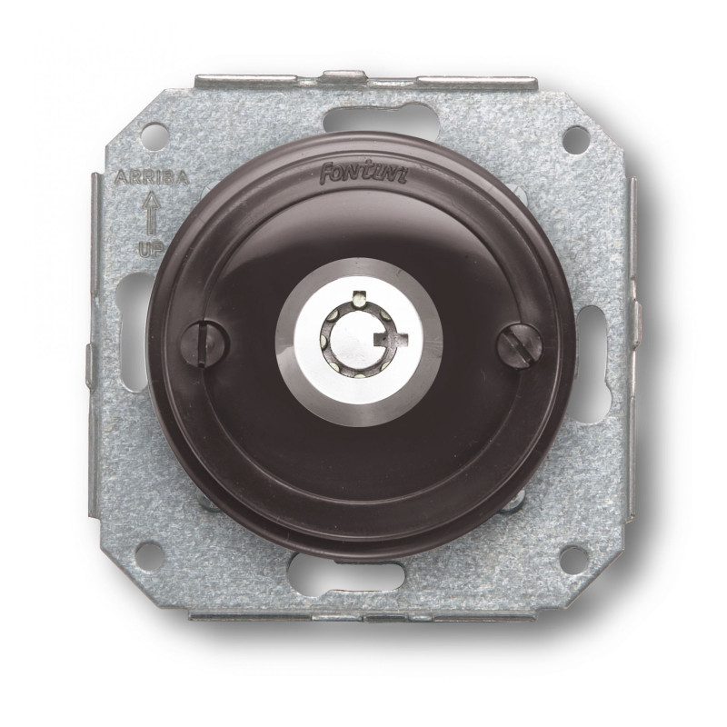 Mecanismo interruptor con llave Marron FONTINI VENEZIA FON35906032