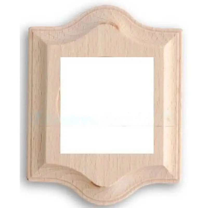 Marco especial elemento cuadrado de Madera Haya sin Barniz FONTINI VENEZIA FON36821002