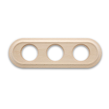 Marco de 3 elementos de Madera Haya sin Barniz FONTINI VENEZIA  FON35803002