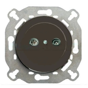 Toma final Empotrada TV y Satelite Marron FONTINI VENEZIA FON35711032