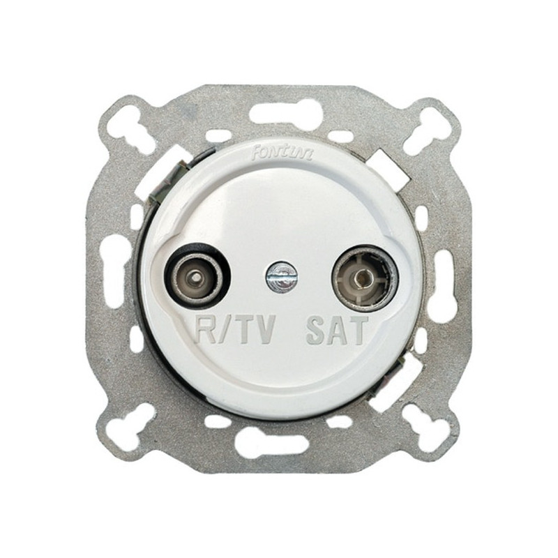 Toma intermedia Empotrada Blanco FONTINI VENEZIA FON35714052