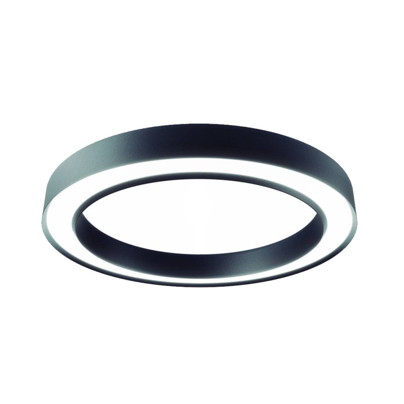 Luminaria circular negra para adosar 53W NOVA ROUND-S CELUX ILUMINACIÓN CELCLENVRAC0N3S2N