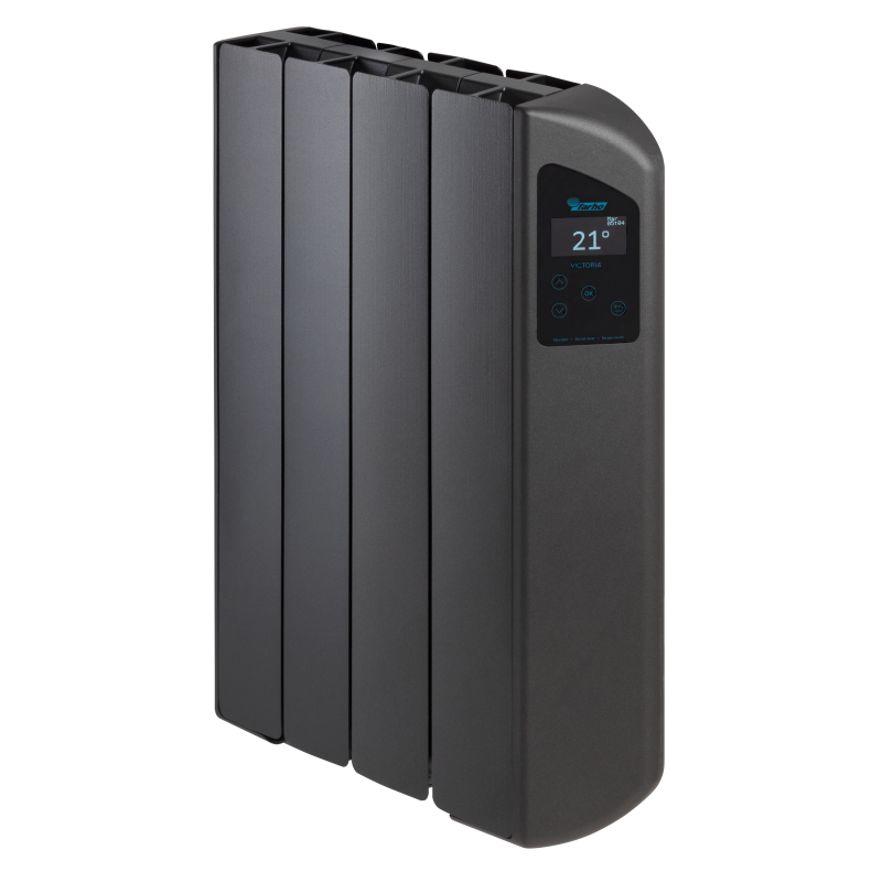 Emisor Victoria SMART Antracita con control por wifi 660 W FARHO FARVICNPN04