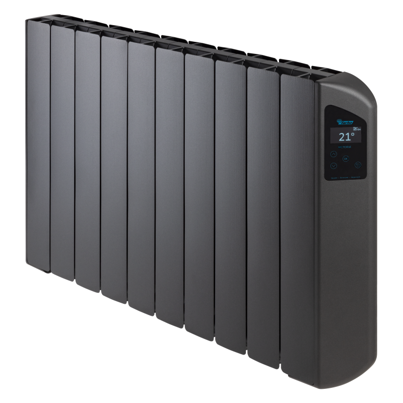 Emisor Victoria SMART Antracita con control por wifi 1670 W FARHO FARVICNPN10