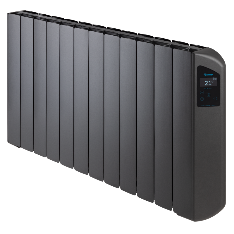 Emisor Victoria SMART Antracita con control por wifi 2000 W FARHO FARVICNPN12