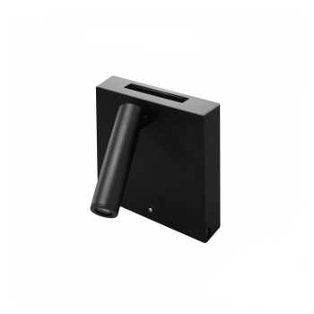 Aplique de pared Sweet negro 4W