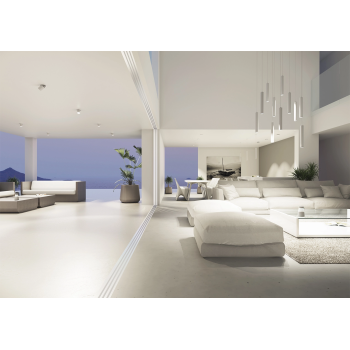 Foco LED suspendido Atmos blanco