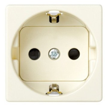 Base SIMON 27 obturador de seguridad marfil SIMON SIM27432-62