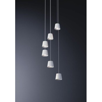 Lampara colgante decorativa LIEVO SUSPENSION 8W Switch Blanco BENEITO FAURE BEN5088