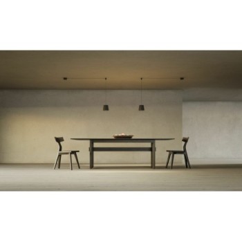 Lampara colgante decorativa LIEVO SUSPENSION 8W Switch Negro BENEITO FAURE BEN5089