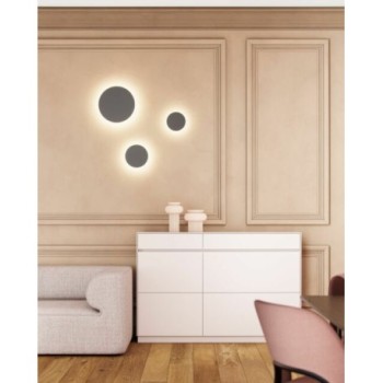 Aplique de pared MAC WALL 120 6W Switch Negro BENEITO FAURE BEN4996