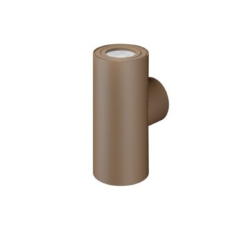 Aplique de pared ONE WALL DUAL GU10 160mm Corten BENEITO FAURE