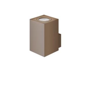 Aplique de pared ZIO WALL GU10 115mm Corten BENEITO FAURE