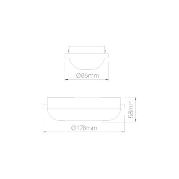 Foco proyector de exterior ZIBOR 12W Blanco BENEITO FAURE