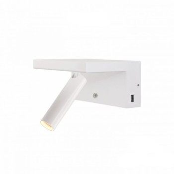 Aplique de pared BEAM decorativo 5W Blanco BENEITO FAURE