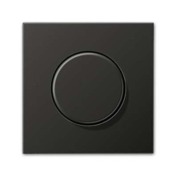 Tapa placa dimmer botón giratorio Antracita JUNG