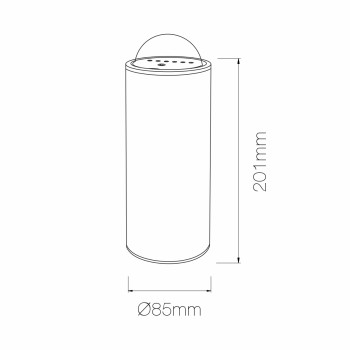 Luminaria LED portatil converse beneito faure