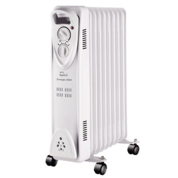 Radiador de aceite Energio 9 elementos blanco SYTECH