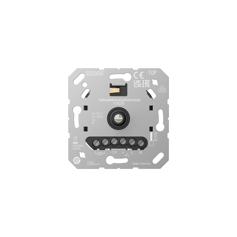 Termostato para suelo radiante 220-240V AC 50/60Hz - FTR231