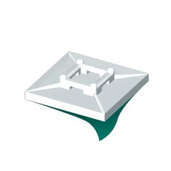 Base adhesiva poliamida 6.6 19mm natural