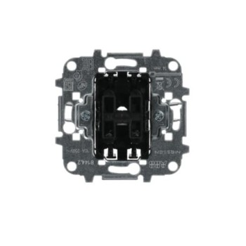 Pulsador doble 2 entradas/2 salidas Serie de lujo  8144.2